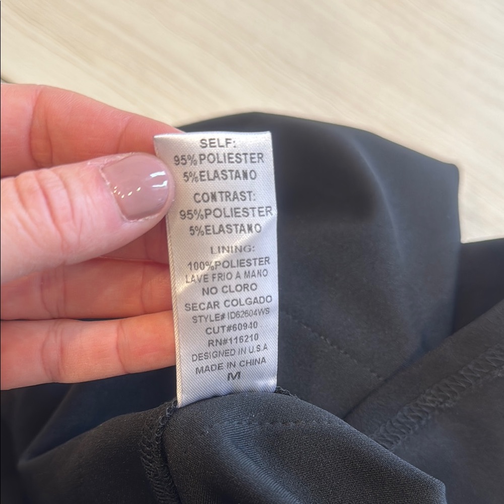 Windsor Black and Tan Bodycon Mini Dress - Picture 4 of 4